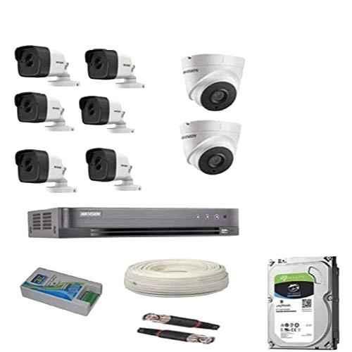 Hikvision 8 Camera Package with Installation