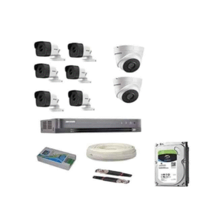 Hikvision 8 Camera Package with Installation